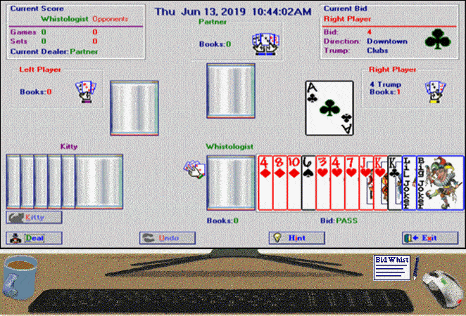 Screenshot for Bid Whist for Windows 8.00